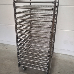 s/s rack (60x80) provided with grills